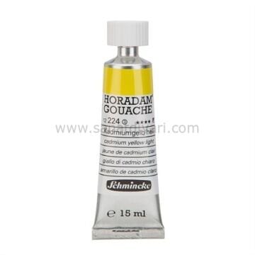 Schmincke 224 Cadmium Yellow Light Horadam Gouache Boya 15 ml Seri 3