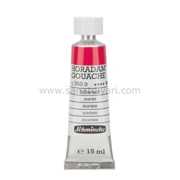 Schmincke 350 Scarlet Horadam Gouache Boya 15 ml Seri 3