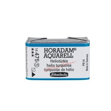 Schmincke Horadam Aquarell Artistik Sulu Boya Tam Tablet Seri 1 475 helio turquoise