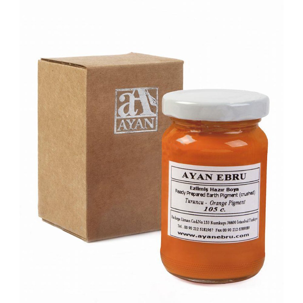 AYAN EBRU EZİLMİŞ HAZIR BOYA 105 cc. TURUNCU