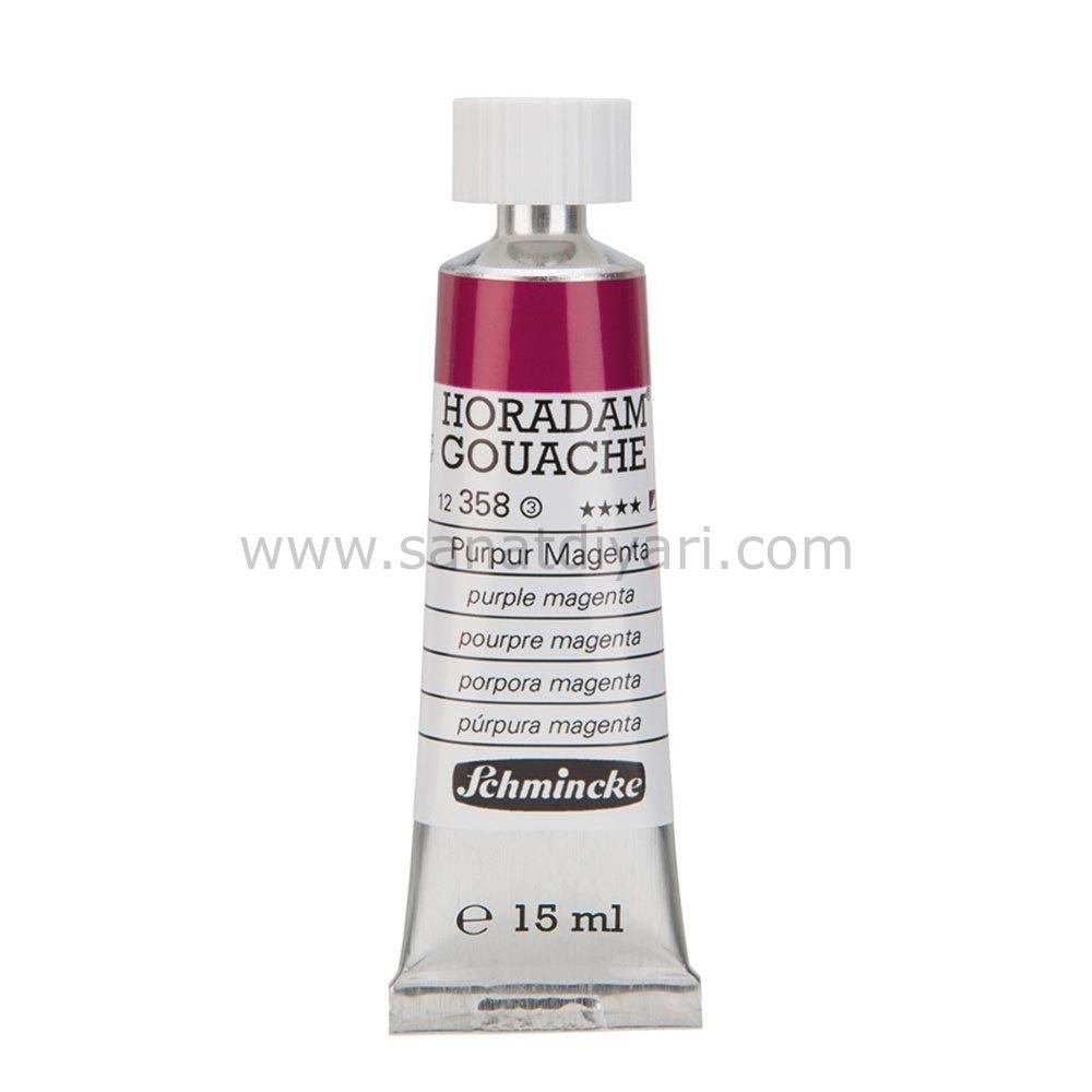Schmincke 358 Purple Magenta Horadam Gouache Boya 15 ml Seri 3