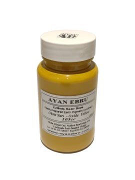 AYAN EBRU EZİLMİŞ HAZIR BOYA 105 cc. OKSİT SARI