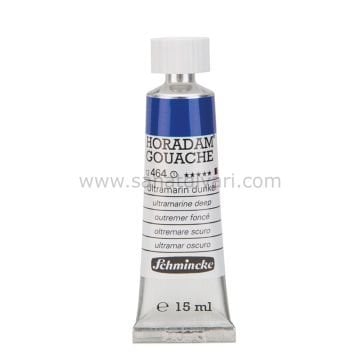 Schmincke 464 Ultramarine Deep Horadam Gouache Boya 15 ml Seri 1