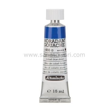 Schmincke 466 Cobalt Blue Deep Horadam Gouache Boya 15 ml Seri 4