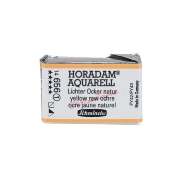 Schmincke Horadam Aquarell Artistik Sulu Boya Tam Tablet Seri 1 656 yellow raw ochre