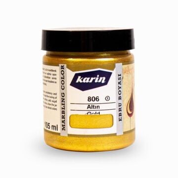 Karin Ebru Boyası 105 ml 806 Altın