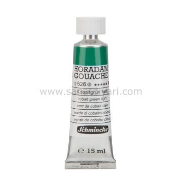 Schmincke 526 Cobalt Green Light Horadam Gouache Boya 15 ml Seri 4
