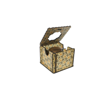 Yosof Abzar İran Ahşap Hokka Kutulu Allah Lafsı