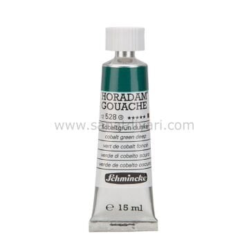 Schmincke 528 Cobalt Green Deep Horadam Gouache Boya 15 ml Seri 4