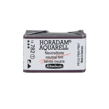 Schmincke Horadam Aquarell Artistik Sulu Boya Tam Tablet Seri 1 782 neutral tint