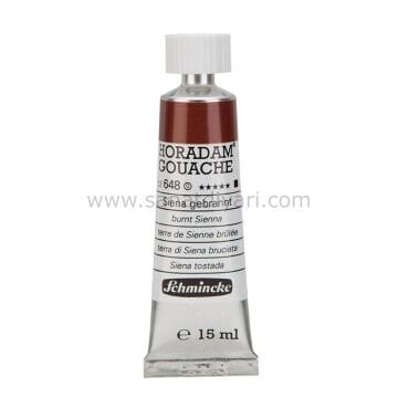 Schmincke 648 Burnt Sienna Horadam Gouache Boya 15 ml Seri 1