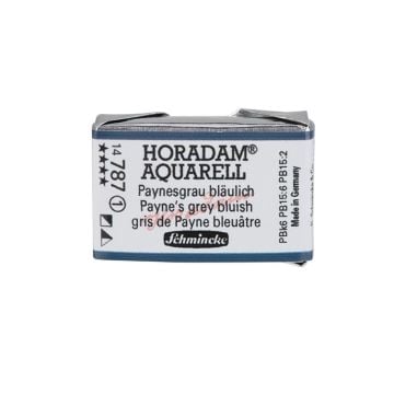 Schmincke Horadam Aquarell Artistik Sulu Boya Tam Tablet Seri 1 787 paynes grey bluish