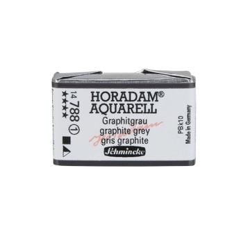 Schmincke Horadam Aquarell Artistik Sulu Boya Tam Tablet Seri 1 788 graphite grey