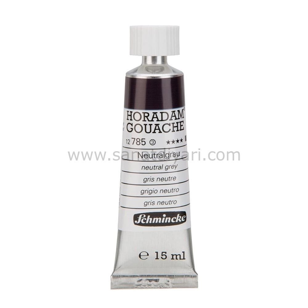 Schmincke 785 Neutral Grey Horadam Gouache Boya 15 ml Seri 3