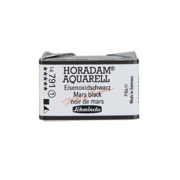 Schmincke Horadam Aquarell Artistik Sulu Boya Tam Tablet Seri 1 791 mars black