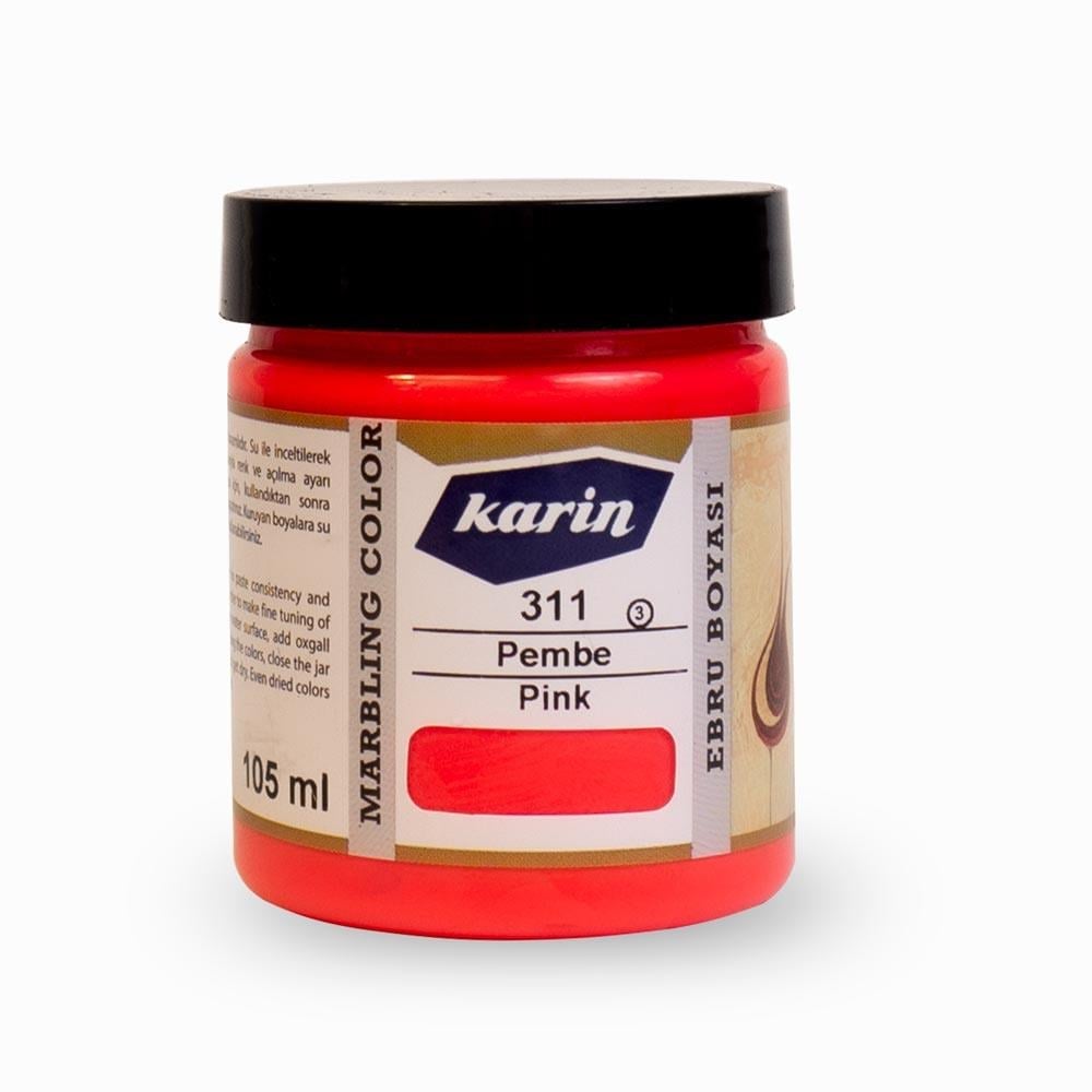Karin Ebru Boyası 105 ml 311 Pembe