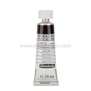 Schmincke 787 Ivory Black Horadam Gouache Boya 15 ml Seri 1