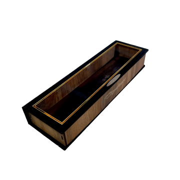 Tiryakiart Ahşap Kalemlik Büyük Boy Siyah