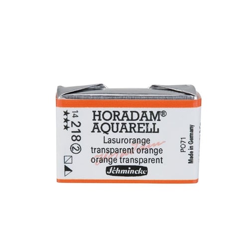 Schmincke Horadam Aquarell Artistik Sulu Boya Tam Tablet Seri 2 218 transparent orange