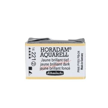 Schmincke Horadam Aquarell Artistik Sulu Boya Tam Tablet Seri 2 221 jaune brilliant dark