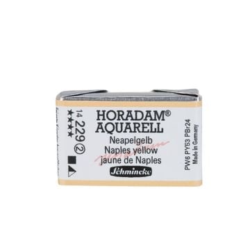 Schmincke Horadam Aquarell Artistik Sulu Boya Tam Tablet Seri 2 229 naples yellow