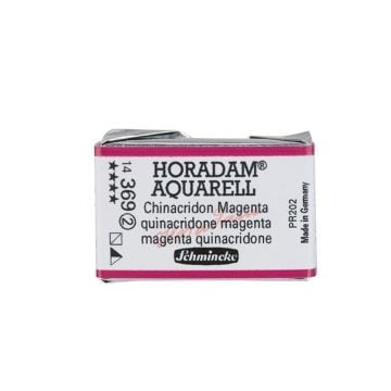 Schmincke Horadam Aquarell Artistik Sulu Boya Tam Tablet Seri 2 369 quinacridone magenta