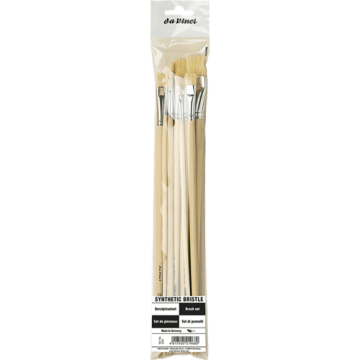 Da Vinci Synthetic Bristle Brush Set Long Handle 5291