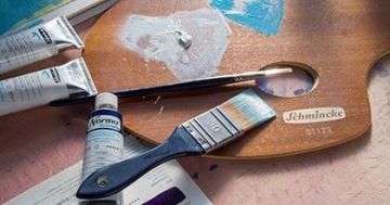 Da Vinci For Norma Blue Synthetic Oil Paint Brush Set 11660