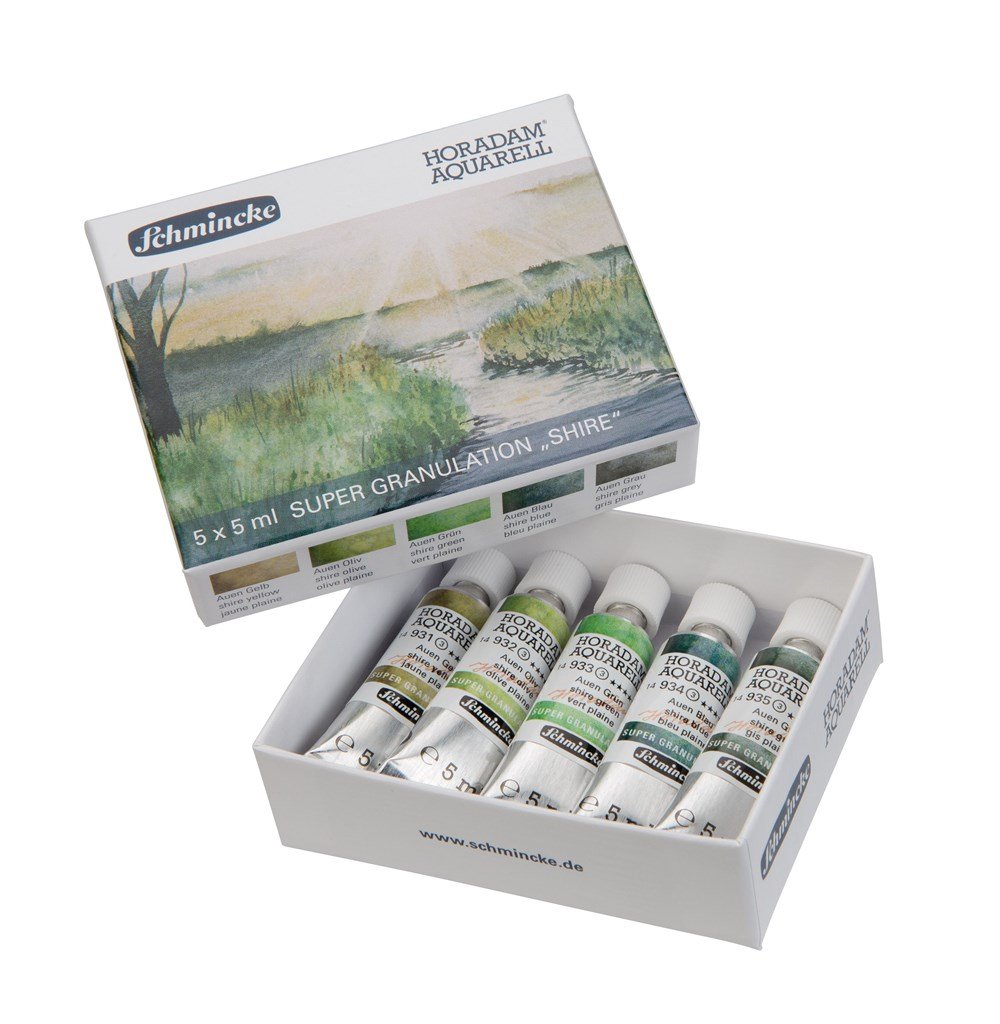 Schmincke Horadam Sulu Boya Seti Super Granulation-Shire Set 5x5ml 74860