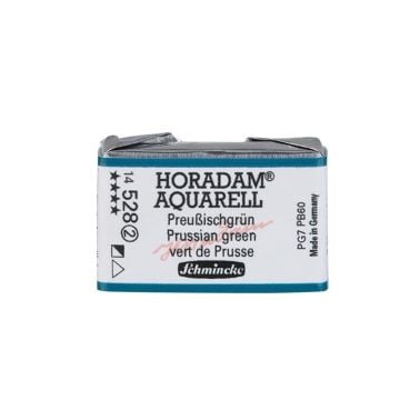 Schmincke Horadam Aquarell Artistik Sulu Boya Tam Tablet Seri 2 528 prussian green