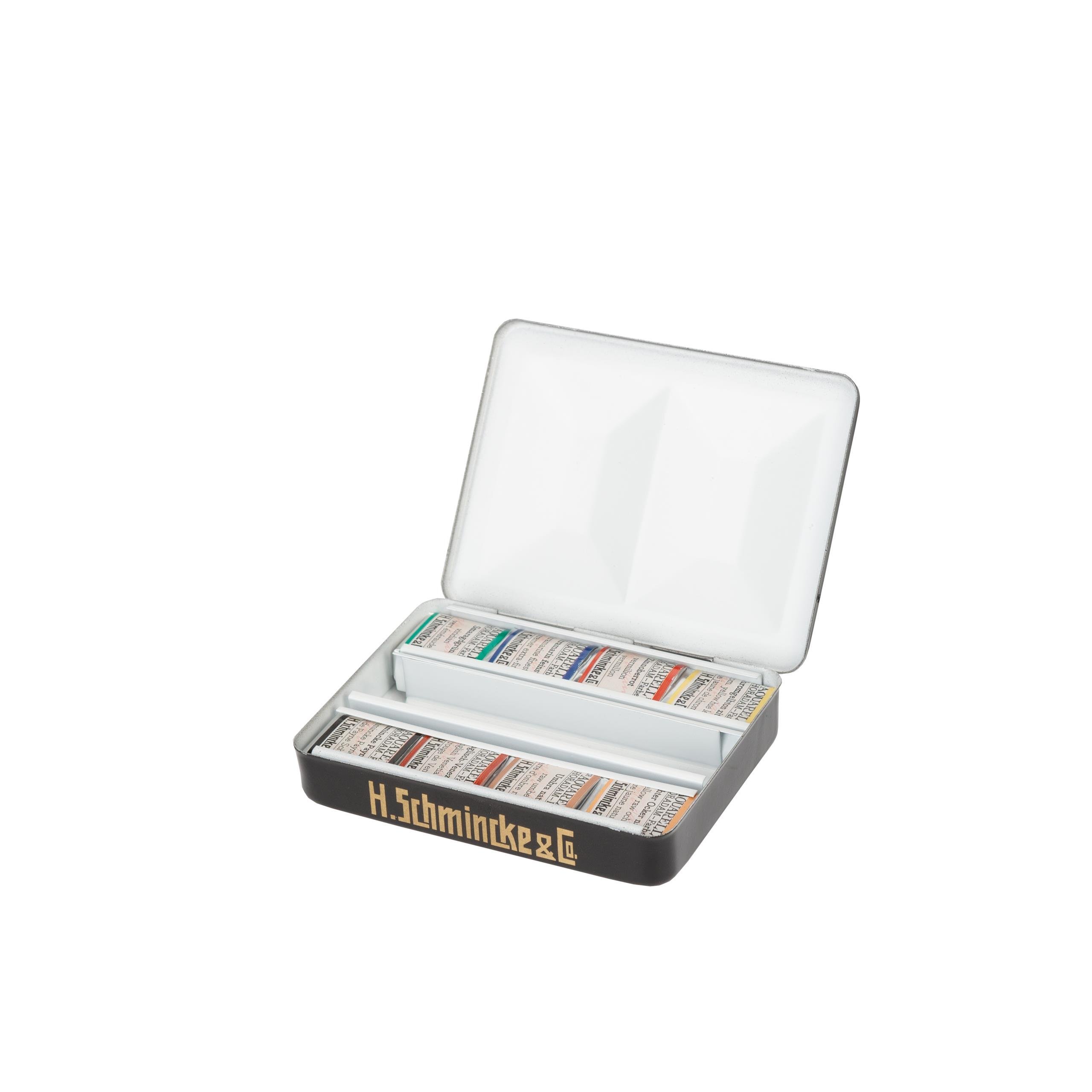 Schmincke Horadam Aquarell Özel Üretim Retro Sulu Boya Seti 8 x Yarım Tablet 74649