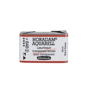Schmincke Horadam Aquarell Artistik Sulu Boya Tam Tablet Seri 2 648 transparent brown