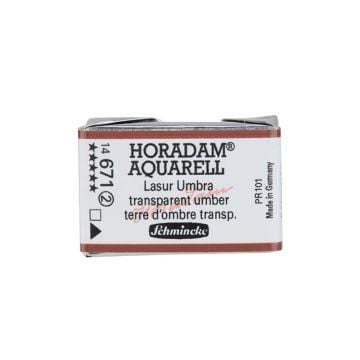 Schmincke Horadam Aquarell Artistik Sulu Boya Tam Tablet Seri 2 671 transparent umber