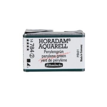 Schmincke Horadam Aquarell Artistik Sulu Boya Tam Tablet Seri 2 784 perylene green