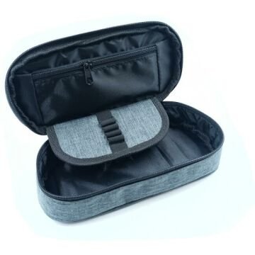 BBACK 323 Oval Kalemlik Suni Deri Lila