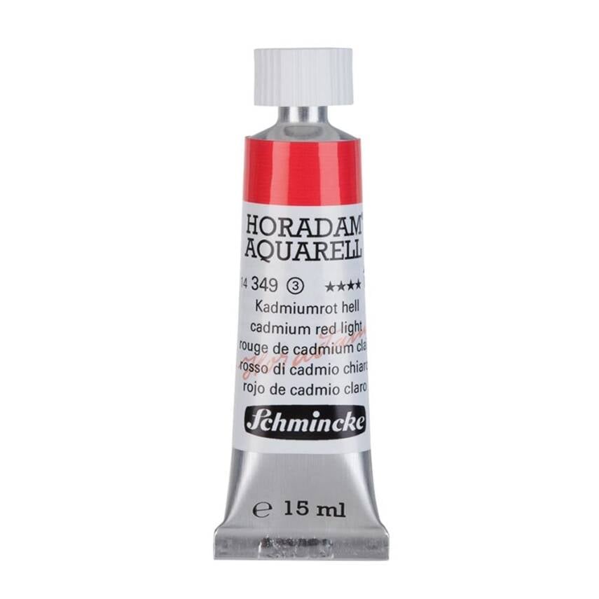 Schmincke Horadam Aquarell Artist Sulu Boya 15 ml Tüp Seri 3 349 Cadmium Red Light