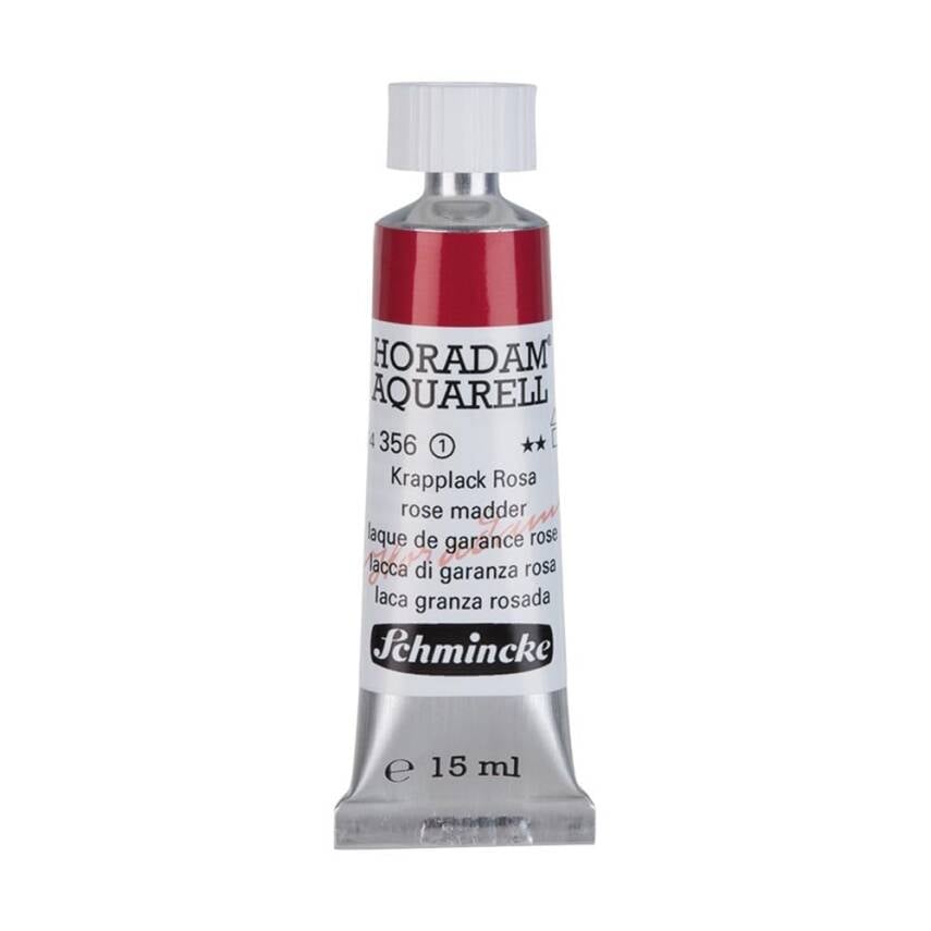 Schmincke Horadam Aquarell Artist Sulu Boya 15 ml Tüp Seri 1 356 Rose Madder