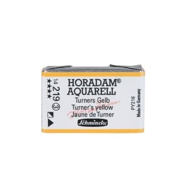 Schmincke Horadam Aquarell Artistik Sulu Boya Tam Tablet Seri 3 219 Turner's Yellow