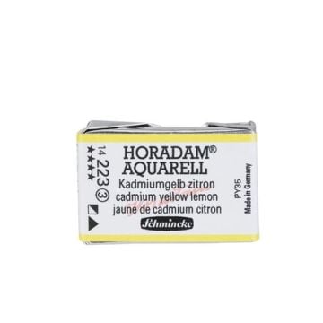 Schmincke Horadam Aquarell Artistik Sulu Boya Tam Tablet Seri 3 223 cadmium yellow lemon