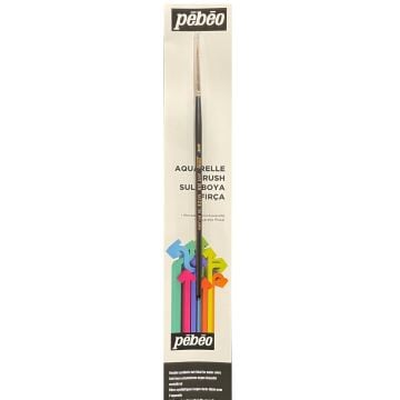 Pebeo ISB Serisi İmitasyon Samur Sulu Boya Fırçası NO: 00