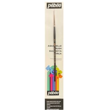 Pebeo ISB Serisi İmitasyon Samur Sulu Boya Fırçası NO: 00000