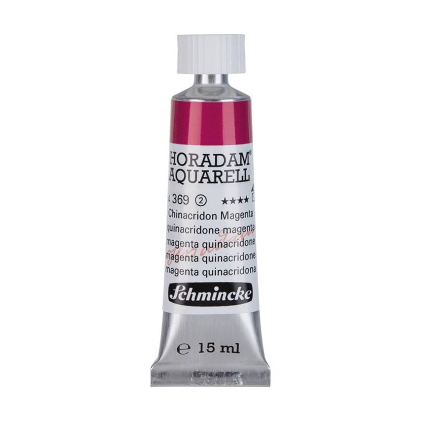Schmincke Horadam Aquarell Artist Sulu Boya 15 ml Tüp Seri 2 369 Quinacridone Magenta