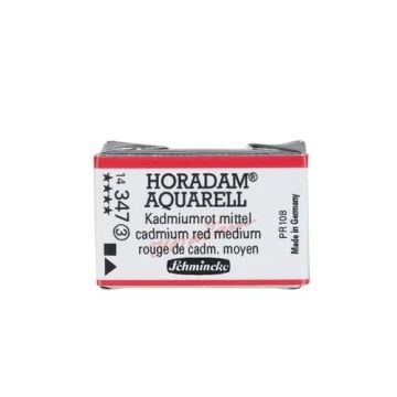Schmincke Horadam Aquarell Artistik Sulu Boya Tam Tablet Seri 3 347 cadmium red medium