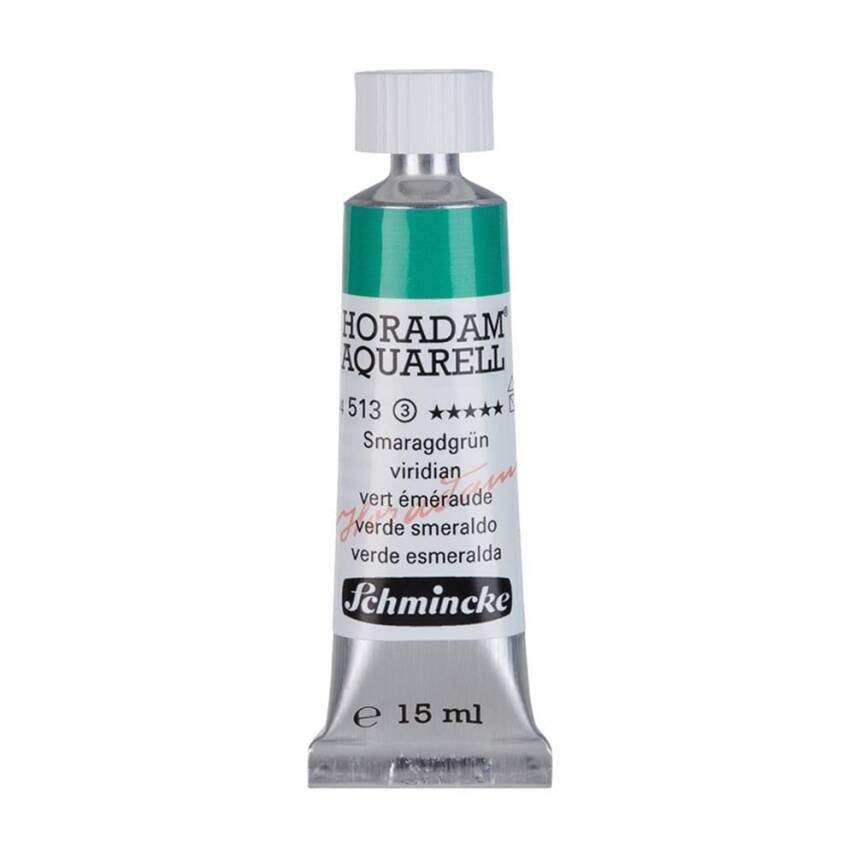 Schmincke Horadam Aquarell Artist Sulu Boya 15 ml Tüp Seri 3 513 Viridian