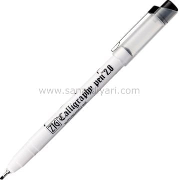 zig kaligrafi kalemi 2.0 arabik pc-200 siyah