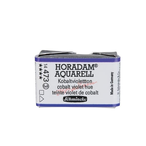 Schmincke Horadam Aquarell Artistik Sulu Boya Tam Tablet Seri 3 473 cobalt violet hue