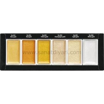 Zig Ganasi Tambi Sulu Boya Pigment Starry Colour 6 lı MC20SC