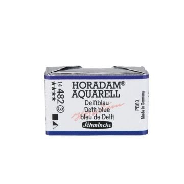 Schmincke Horadam Aquarell Artistik Sulu Boya Tam Tablet Seri 3 482 delft blue