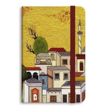 Coverart Defter Geleneksel Minyatürler serisi - Ağaç ve Kapı