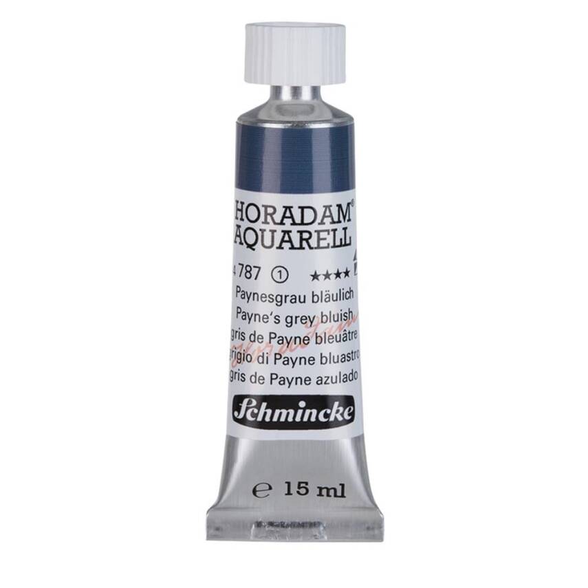 Schmincke Horadam Aquarell Artist Sulu Boya 15 ml Tüp Seri 1 787 Payne'S Grey Bluish